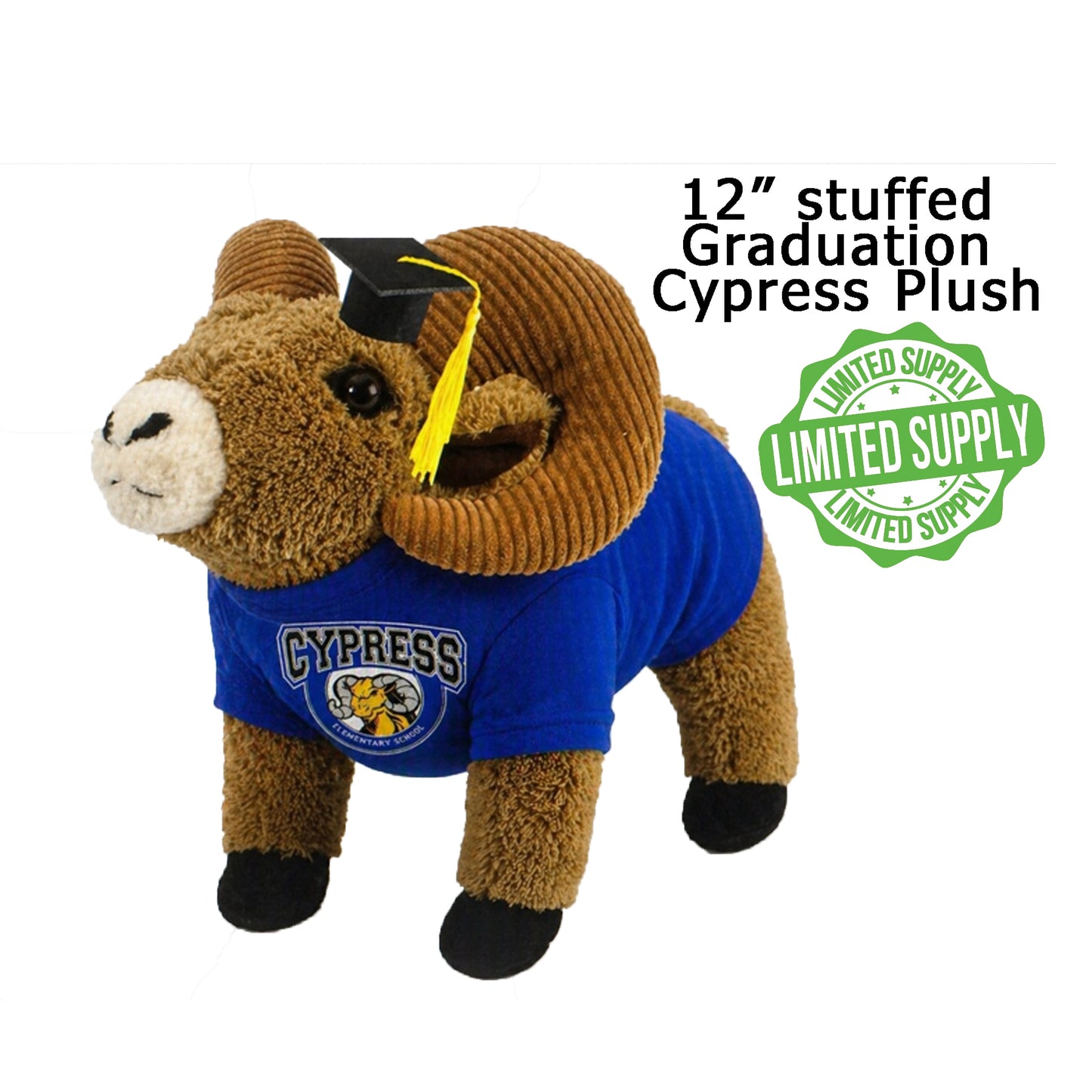 12" RAM GRADUATION PLUSHIE