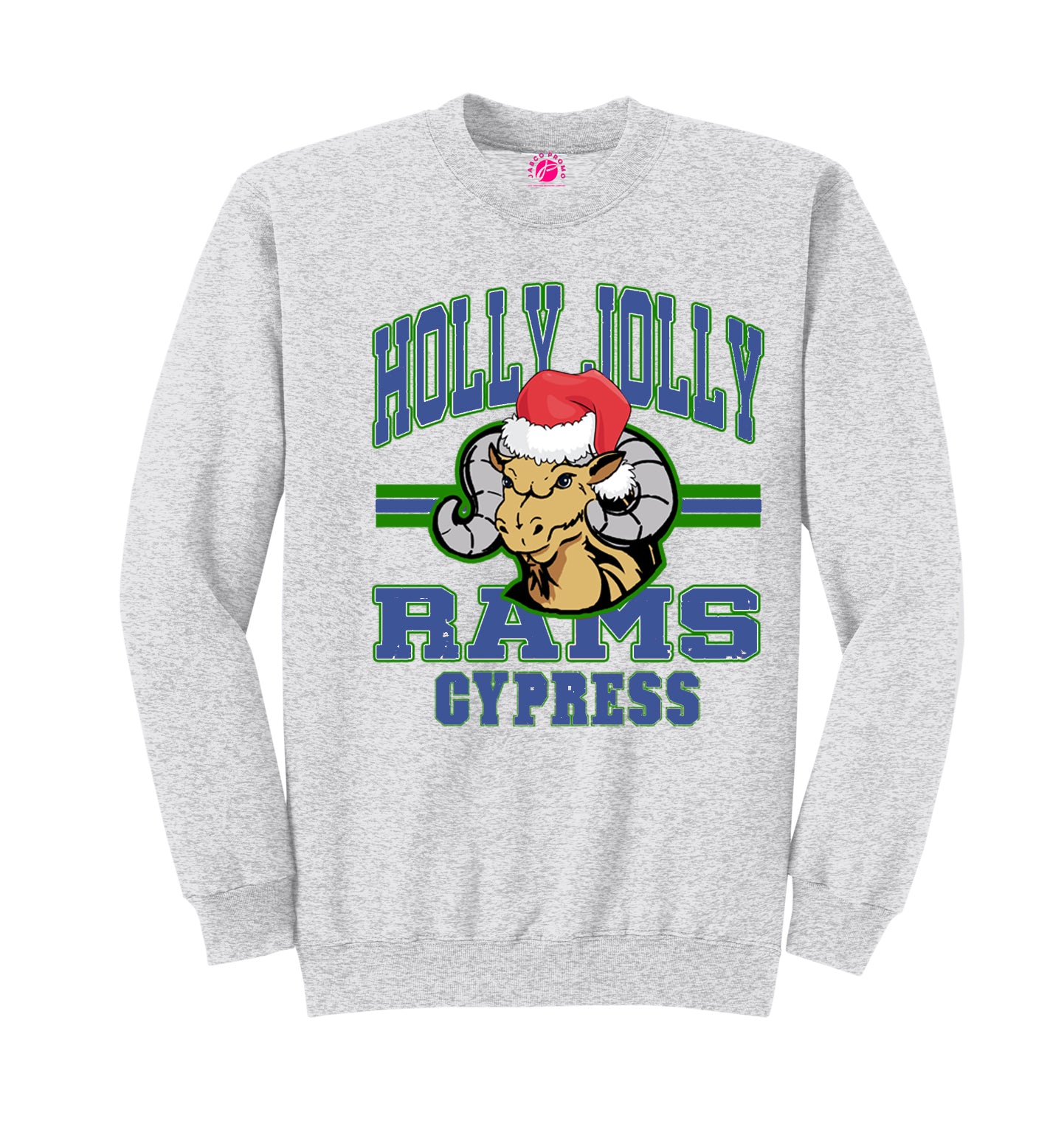 Holly Jolly Rams Christmas Crew (Adult/Youth)